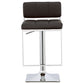 Alameda Adjustable Bar Stool Chrome and Black