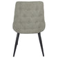 Cosmo Upholstered Dining Side Chair Light Grey (Set of 2)