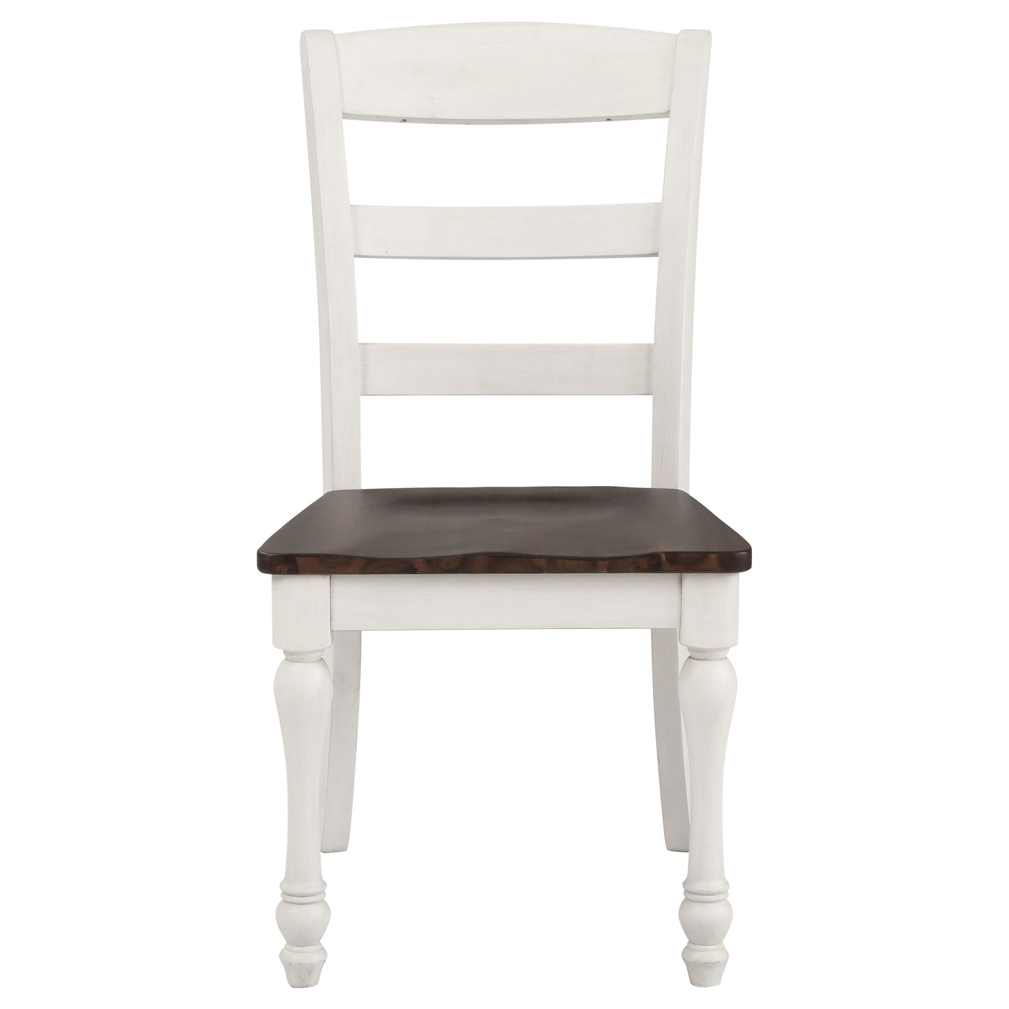 Madelyn Wood Dining Side Chair Coastal White (Set of 2)