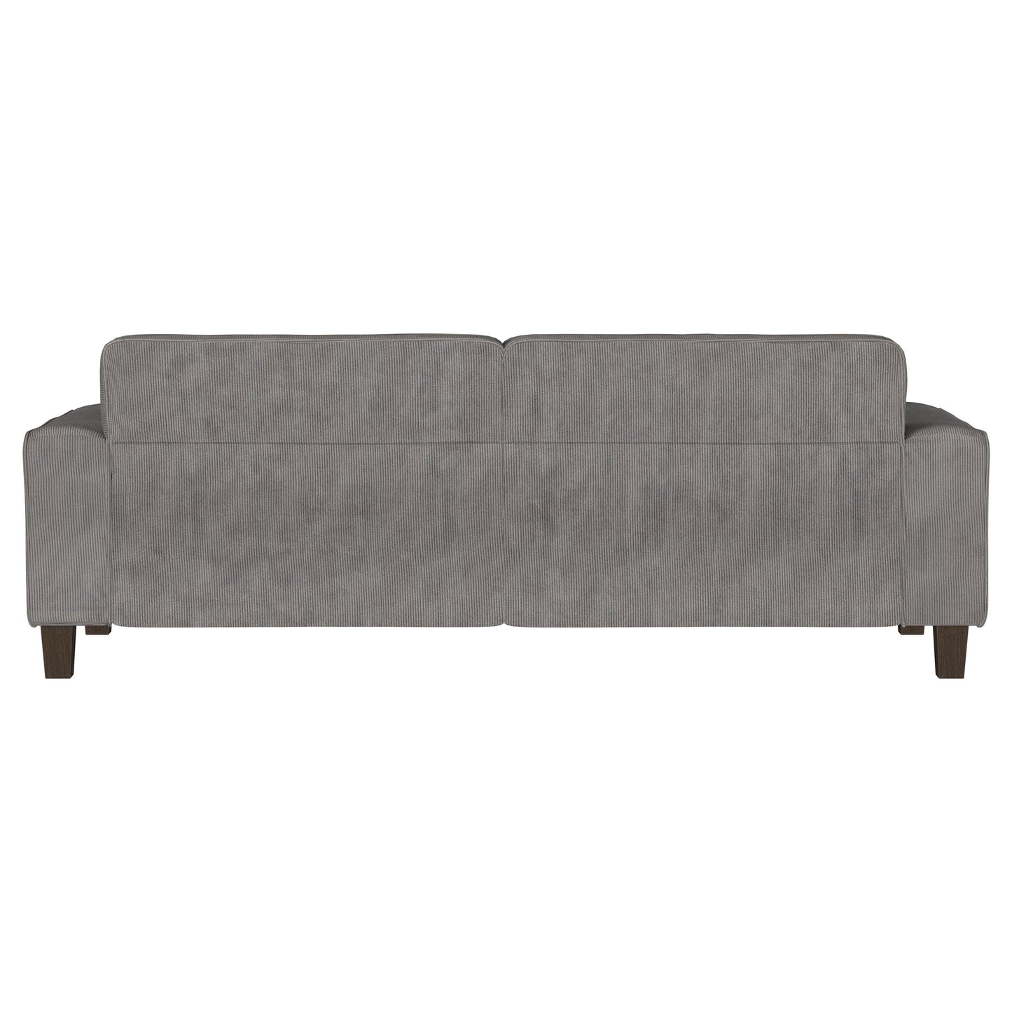 Deerhurst Upholstered Track Arm Tufted Sofa Charcoal