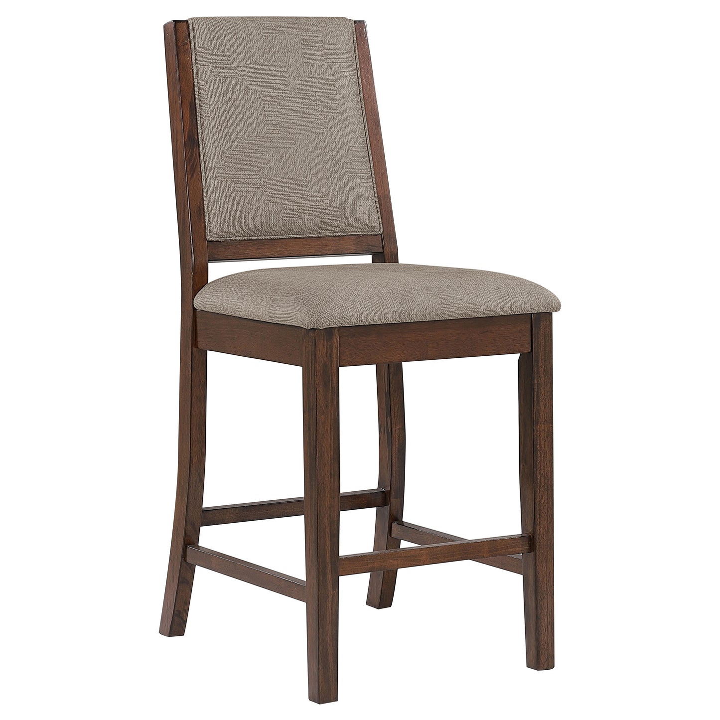 Patterson Upholstered Counter Chair Mango Oak (Set of 2)