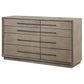 Durango 8-drawer Dresser Washed Oak