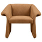 Ramsey Upholstered Sloped Arm Accent Chair Honey