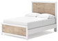 Charbitt Full Panel Bed with Mirrored Dresser, Chest and Nightstand