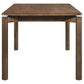 Parkridge 59-inch Rectangular Dining Table Natural Walnut