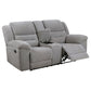 Gilson 3-piece Chenille Upholstered Sofa Set Grey