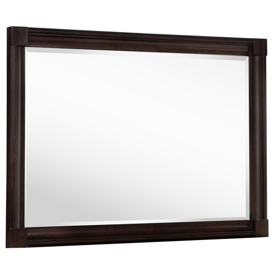 Andover Dresser Mirror Dark Oak