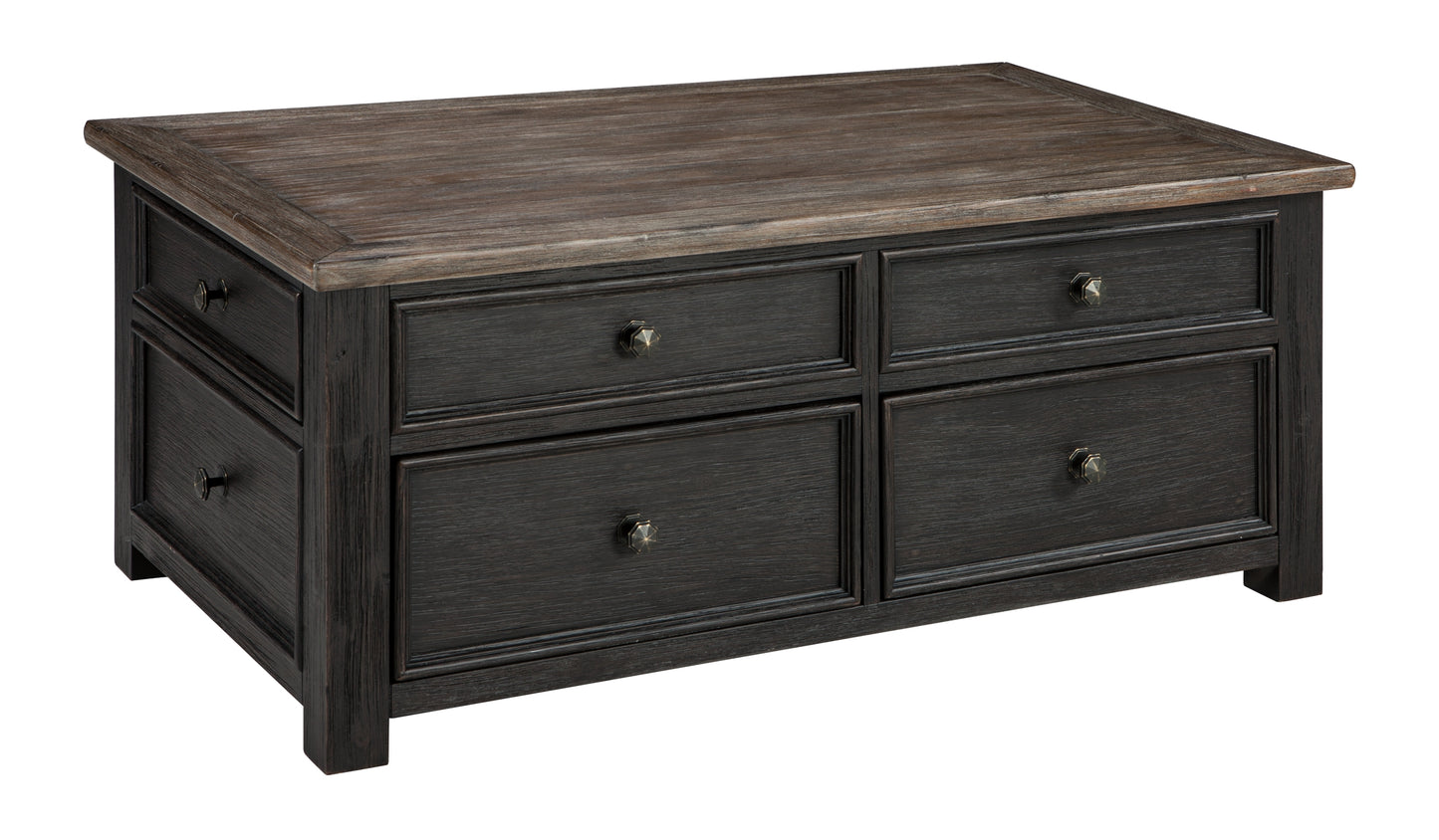 Tyler Creek Coffee Table with 2 End Tables