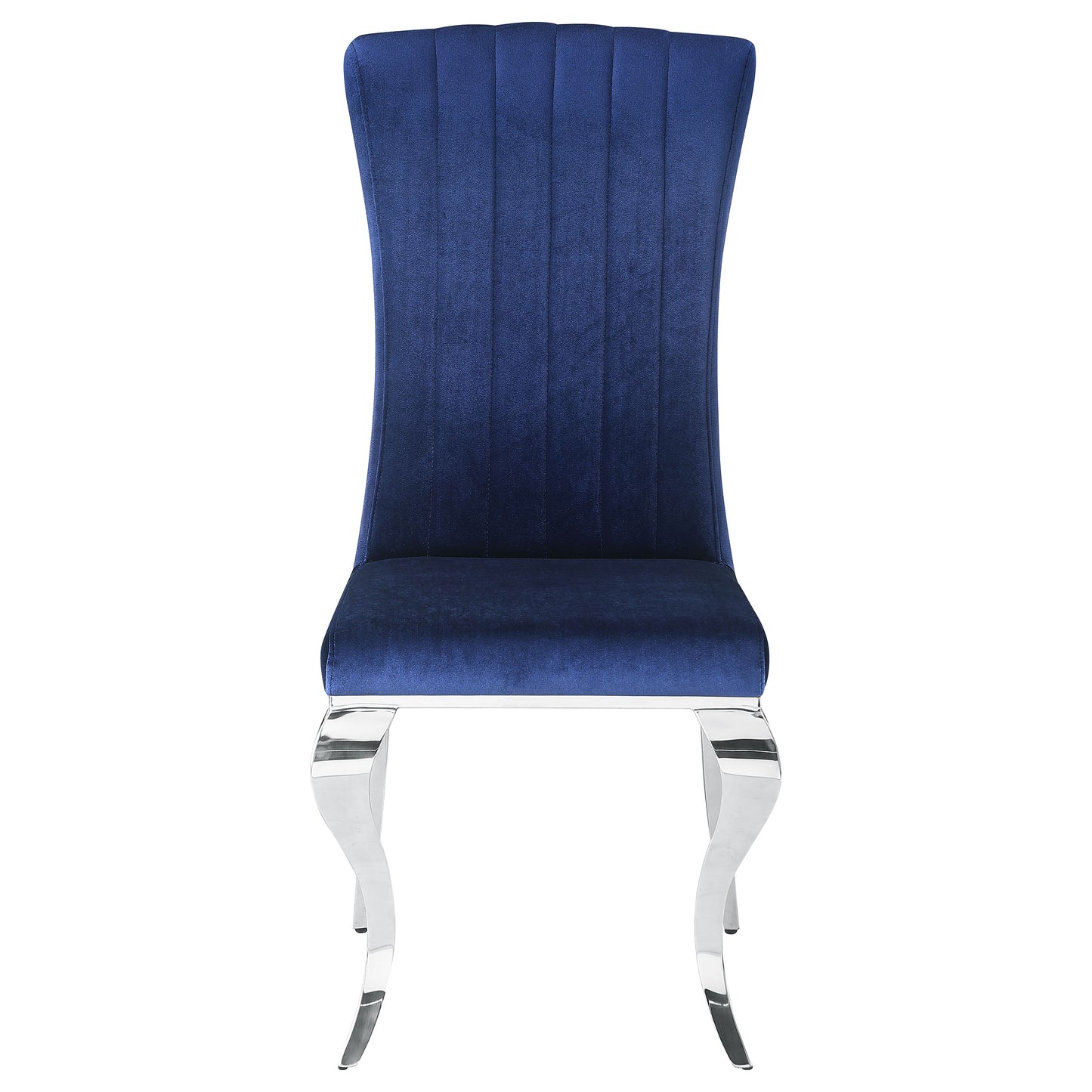 Betty Velvet Upholstered Dining Chair Ink Blue (Set of 4)