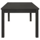 Marbrisa Rectangular 71-inch Wood Dining Table Matte Black