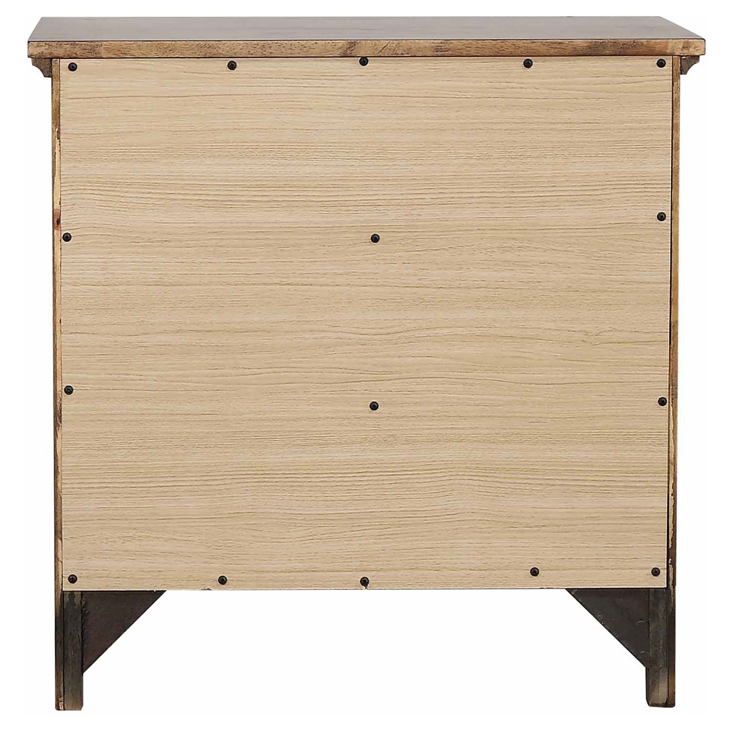 Brenner 3-drawer Nightstand Rustic Honey