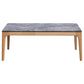 Polaris Rectangular SmartTop Coffee Table Grey and Light Oak