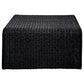 Cahya Woven Rattan Square Coffee Table Black