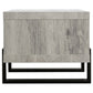 Dinard Engineered Wood Coffee Table Grey Driftwood