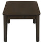 Amaro 3-piece Coffee and End Table Set Dark Brown