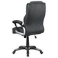 Nerris Upholstered Adjustable Home Office Desk Chair Grey