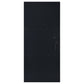 Zayan 32 x 71 Inch Floor Mirror LED Lighting Black Gloss